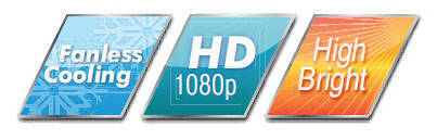 DynaScan Passive Cooling, Full HD, High Brightness Digital Signage Screens