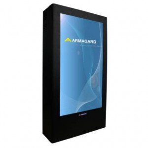 Armagard PDS-52-W-P – 52″ Protective Portrait Enclosure for LCD monitors