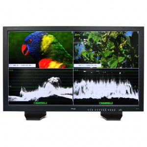 TVlogic LQM-471W – 47" Quad Split / Quad Input HD/SD SDI Monitor