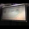 4m wide 16:9 3D Silverscreen - suspended from ceiling rigen