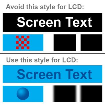 Design for preserving the lifespan of your LCD (guidelines from NEC)