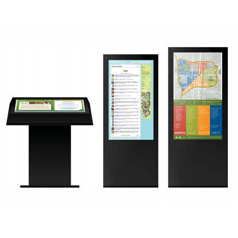 Freestanding Multi Touch Screens