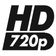 HD 720p LCD screen