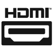 HDMI input for external source