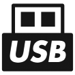 USB plug'n'play media upload