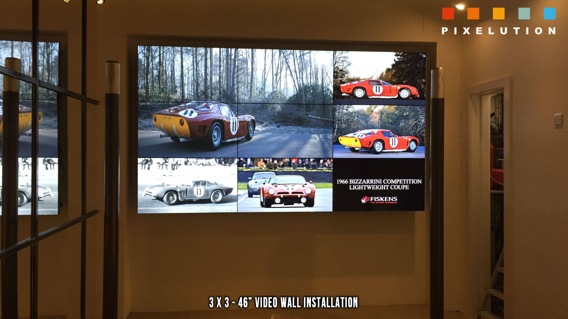 3x3 46inch Video Wall Native resolution