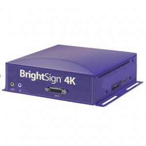Brightsign 4K242 - Native 4k Media Player for networked interactive displays