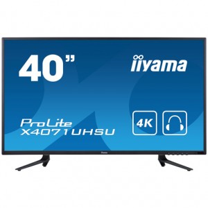 Iiyama Prolite X4071UHSU-B1 40" 4k UHD LCD Public Display Monitor
