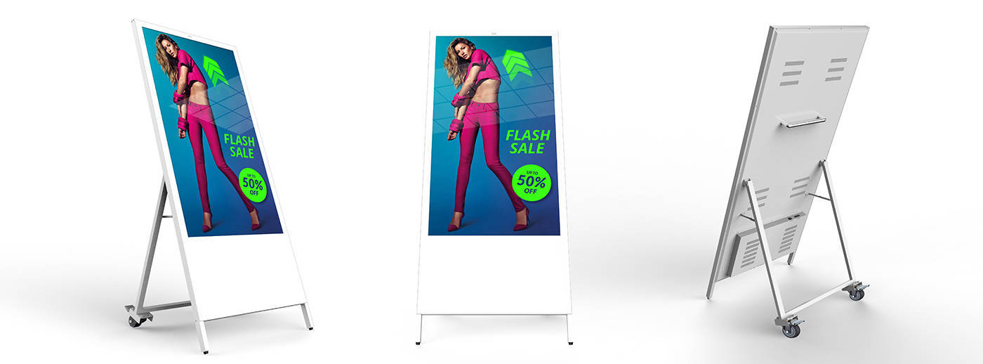 A-Frame Display Banner