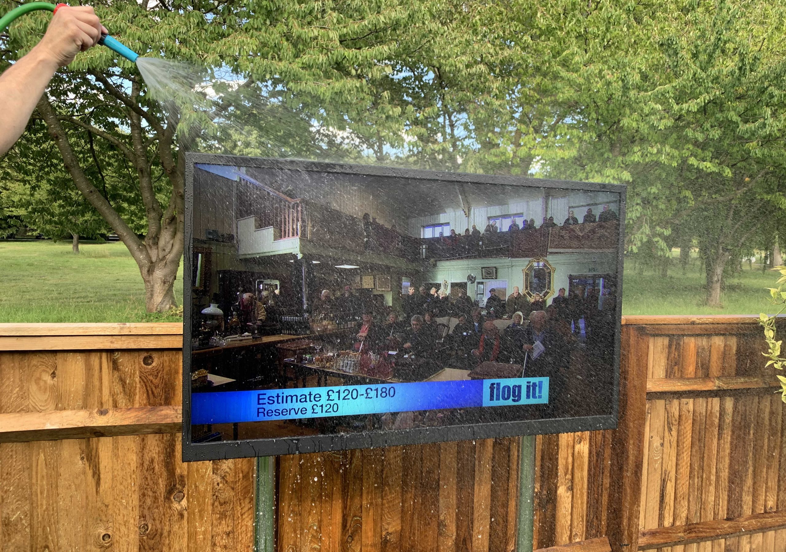 Outdoor Weatherproof 55" Television for Pubs, Clubs & Home.